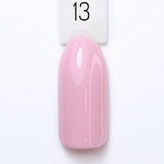 Гель-лак для нігтів Bravo №13 Рожева Рожева пастель Pink pastel 10мл