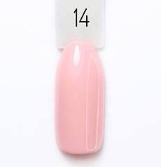Гель-лак для нігтів Bravo №14 Рожевий Крем-брюле Creme brulee 10мл