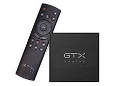 Geotex GTX-R10i PRO Голос 4/32 GB Smart TV Android 9 приставка Смарт ТВ із голосовим керуванням