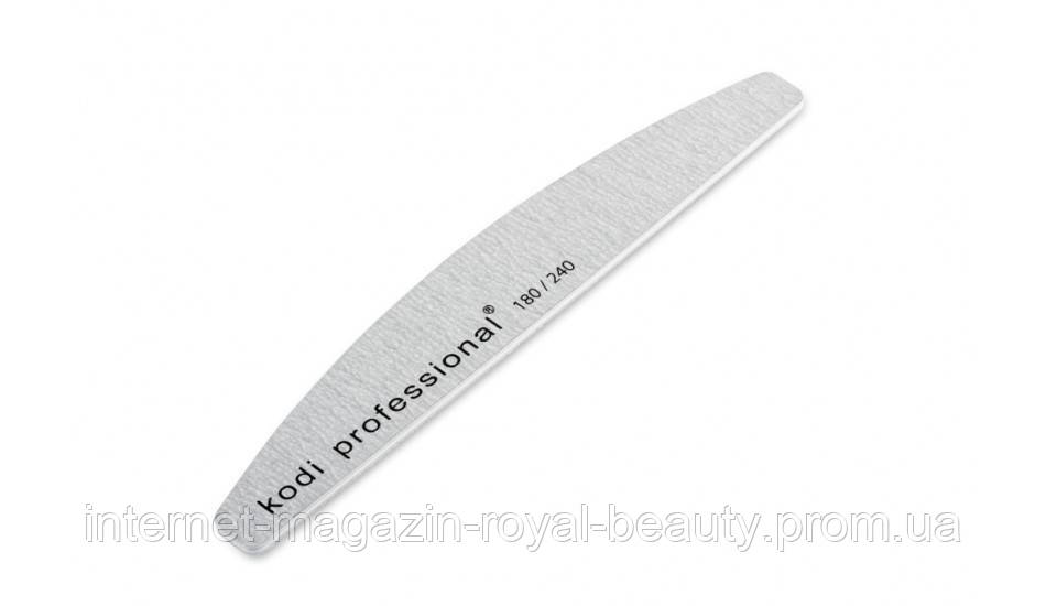 ПИЛКА ДЛЯ НІГТІВ КОДІ 180/240 HALF GREY