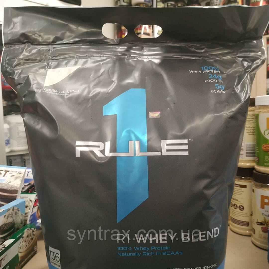 Rule One R1 Whey Blend 4.6 kg, протеїн сироватковий Ван Рул protein mix concentrate isolate hydrolysate