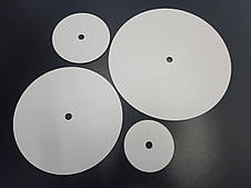 Підкладка для багатоярусного торта з отвором із ХДФ діаметр 20 см, фото 2