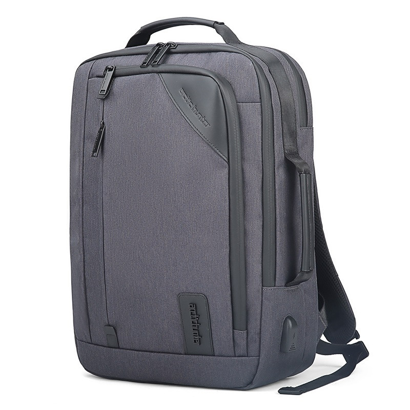 Компактный городской портфель-сумка-рюкзак-брифкейс 4в1 Arctic Hunter B00326 с USB портом, 20л