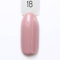 Гель-лак для нігтів Bravo №18 Рожевий Ірис Iris 10мл