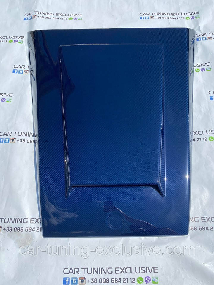 BRABUS hood attachment (blue carbon) for Mercedes G-class