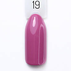 Гель-лак для нігтів Bravo №19 Бордовий Чайна троянда Tea rose 10мл