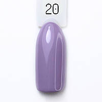 Гель-лак для нігтів Bravo №20 Фіолетовий спадкоємець Purple heir 10мл