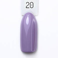 Гель-лак для нігтів Bravo №20 Фіолетовий спадкоємець Purple heir 10мл