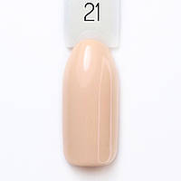 Гель-лак для нігтів Bravo №21 Жовтий Ваніль Vanille 10мл