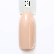 Гель-лак для нігтів Bravo №21 Жовтий Ваніль Vanille 10мл