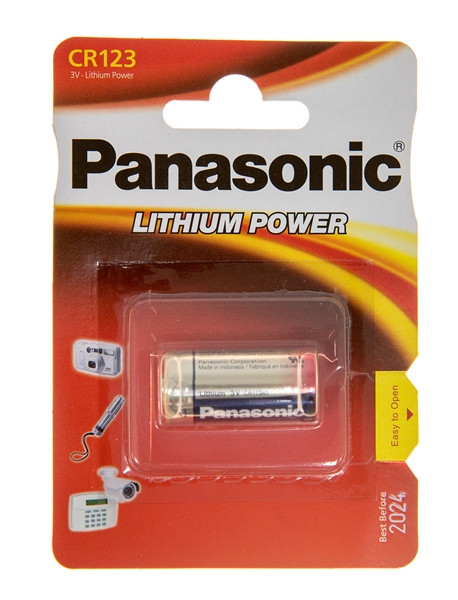 Батарейка Panasonic CR 123A BL 1 шт.