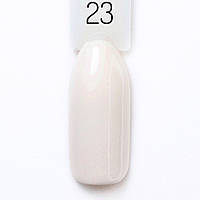 Гель-лак для нігтів Bravo №23 Білий Слонова кістка Ivory 10мл