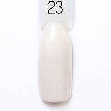 Гель-лак для нігтів Bravo №23 Білий Слонова кістка Ivory 10мл