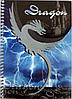 Блокнот А5, бічна пружина, 50 листів офсет, клітка, крейдована обкладинка м'яка "Серія Оксамит" Ц355075У KNZ, фото 7