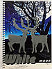 Блокнот А5, бічна пружина, 50 листів офсет, клітка, крейдована обкладинка м'яка "Серія Оксамит" Ц355075У KNZ, фото 8