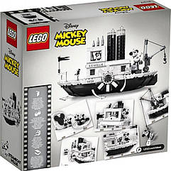 Конструктор  LEGO Ideas 21317 Disney Steamboat Willie Пароплавчик Віллі
