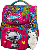 Школьный ранец рюкзак для девочки раскладушка,3Dрисунок влагозащитный Winner One 2046 разм26*18*32