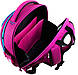 Школьный ранец рюкзак для девочки органайзер, защита от влаги+брелок-игрушка Winner One 6014 разм 29*17*36, фото 7