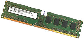 Оперативна пам'ять Micron DDR3 2Gb 1600MHz PC3-12800 CL11 1R8 (MT8JTF25664AZ-1G6K1) Б/В