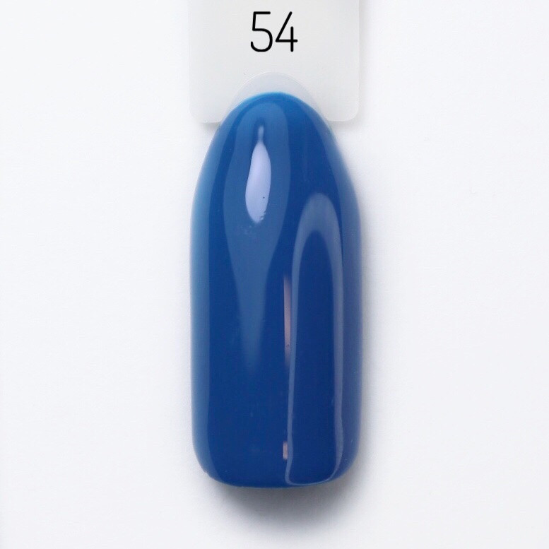 Гель-лак для нігтів Bravo №54 Синій Blue 10мл