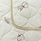 Ковдра бавовняна стьобана 140х210 см Полуторна легка ковдра весна літо, фото 3