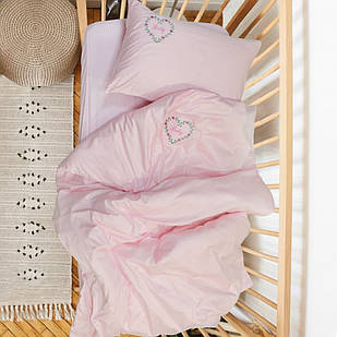 "Baby" Полукомплектов постільної білизни дитячий Сатин з вишивкою Viluta™