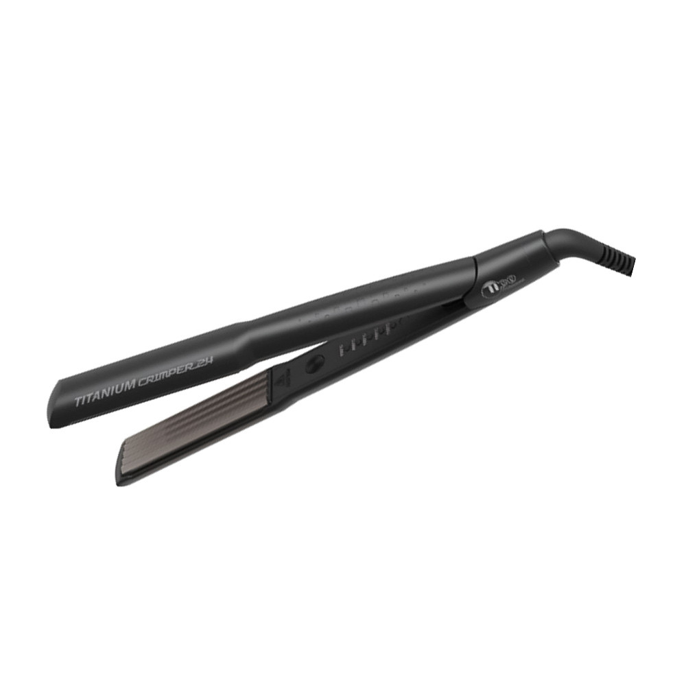 Плойка гофре TICO Professional TITANIUM CRIMPER 24 мм чорна 100228