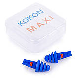 Багаторазові беруші для сну з м'яким держателем Kokon Maxi SNR 34 дБ, фото 2