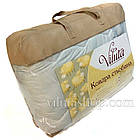 Ковдра вовняна стоьбана полуторна Premium Light 140х205 см сезон весна осінь, фото 2