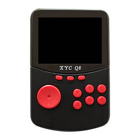 Портативна приставка Dendy і Sega, кишенькова ігрова приставка XYC Q8 з 400 іграми в пам'яті, фото 3