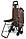 Господарська сумка-візок на коліщатках | Колір №12, вісь на трьох колесах | "кравчучка", фото 2