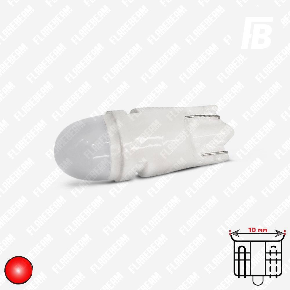 Лампа LED Цоколь T10 (W3W/W5W, Бесцокольная), с Линзой, 12 В, SMD 2835* ...