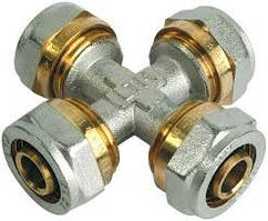 Хрестина металопластикова ду16 х 16 х 16 х 16