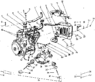 03. Підвіска двигуна.