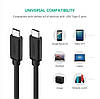 Кабель зарядний Ugreen USB 2.0 Type-C to Type-C PD QC 4.0 1.5 М Black (US286), фото 4