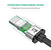 Кабель зарядний Ugreen USB 2.0 Type-C to Type-C PD QC 4.0 1.5 М Black (US286), фото 6