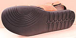 Босоніжки шкіряні чоловічі від виробника модель АМБ05, фото 5