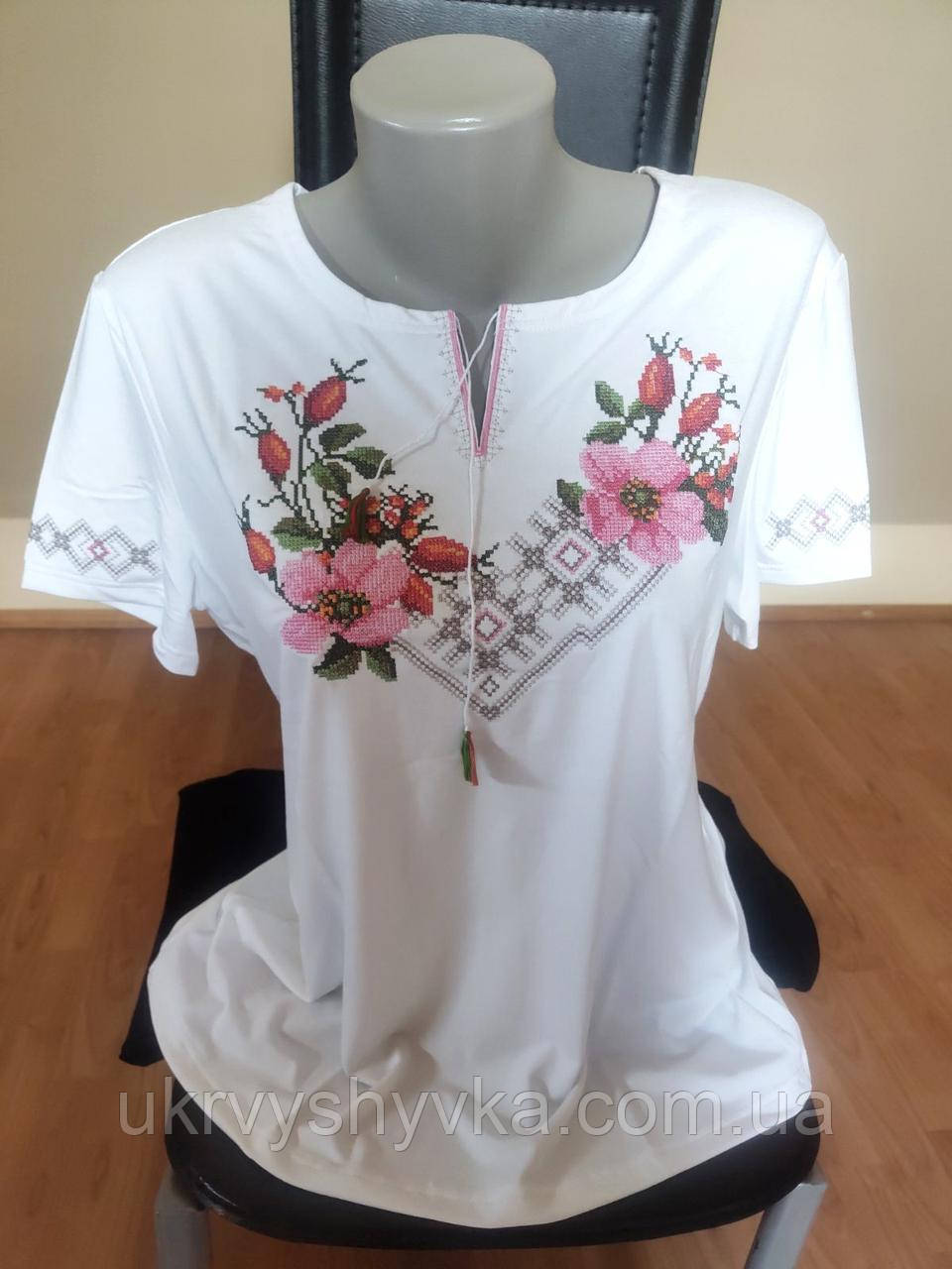 Футболка квіткова "Шипшина"