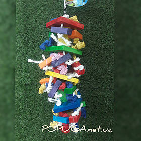 Іграшка для великих папуг, 44*15 см