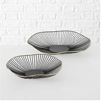 Набір 2-х піал з металу колекція Yoko d30-40см