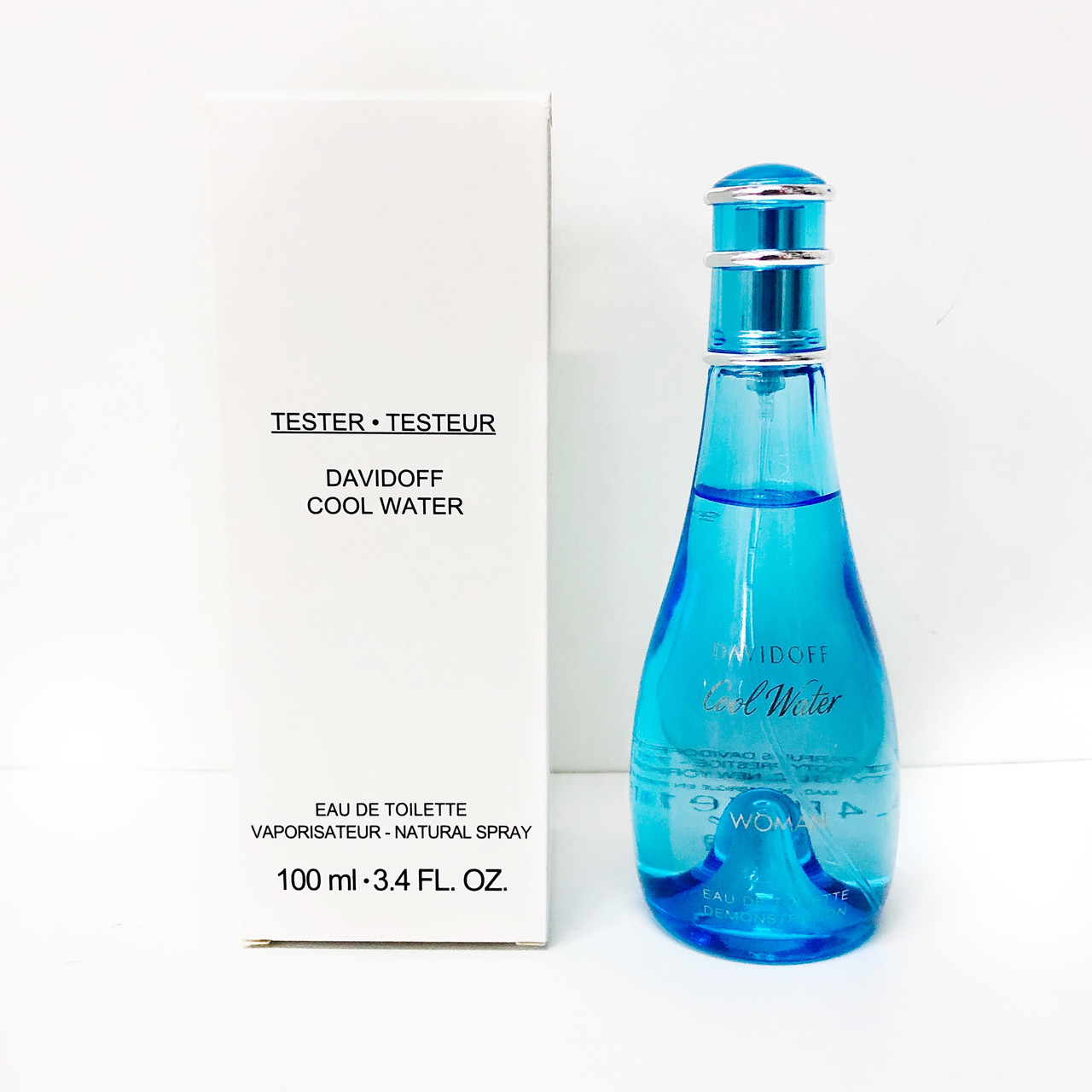 Туалетна вода жіноча Davidoff Cool Water Woman 100 мл оригінал, літній квітково-фруктовий аромат