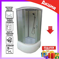 Гідромасажний бокс 100x100x215 см без електроніки Atlantis AKL 100P(XL) ECO