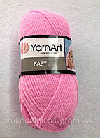 Пряжа Baby 50гр - 150м (10119 Розовый) YarnArt