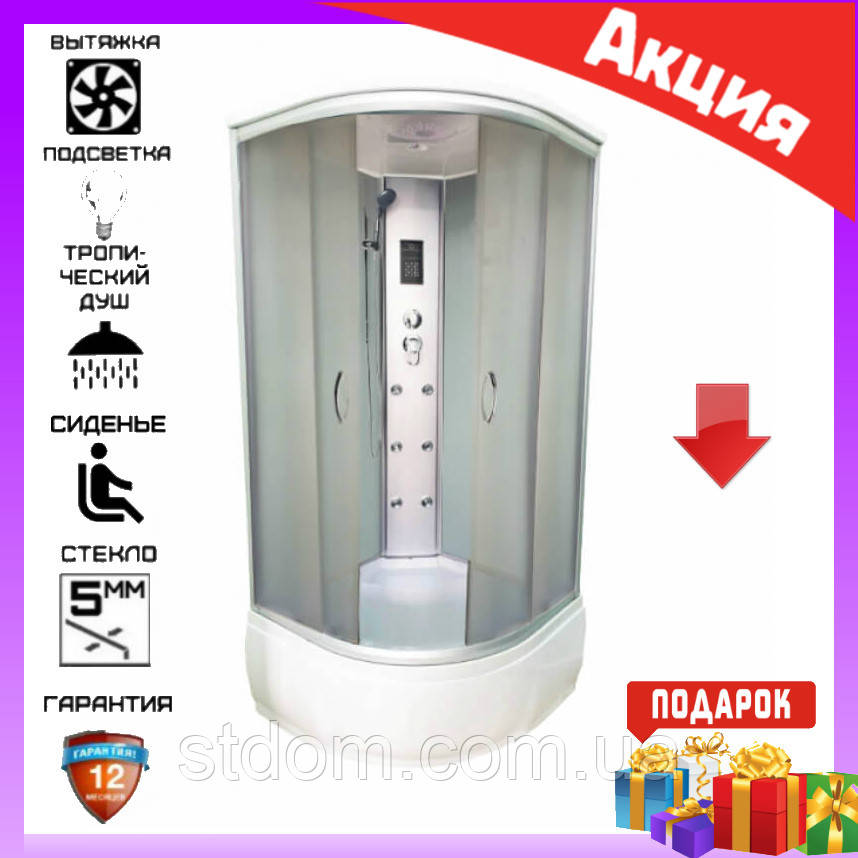 Гідромасажний бокс 90x90x215 см Atlantis AKL 50P(XL)