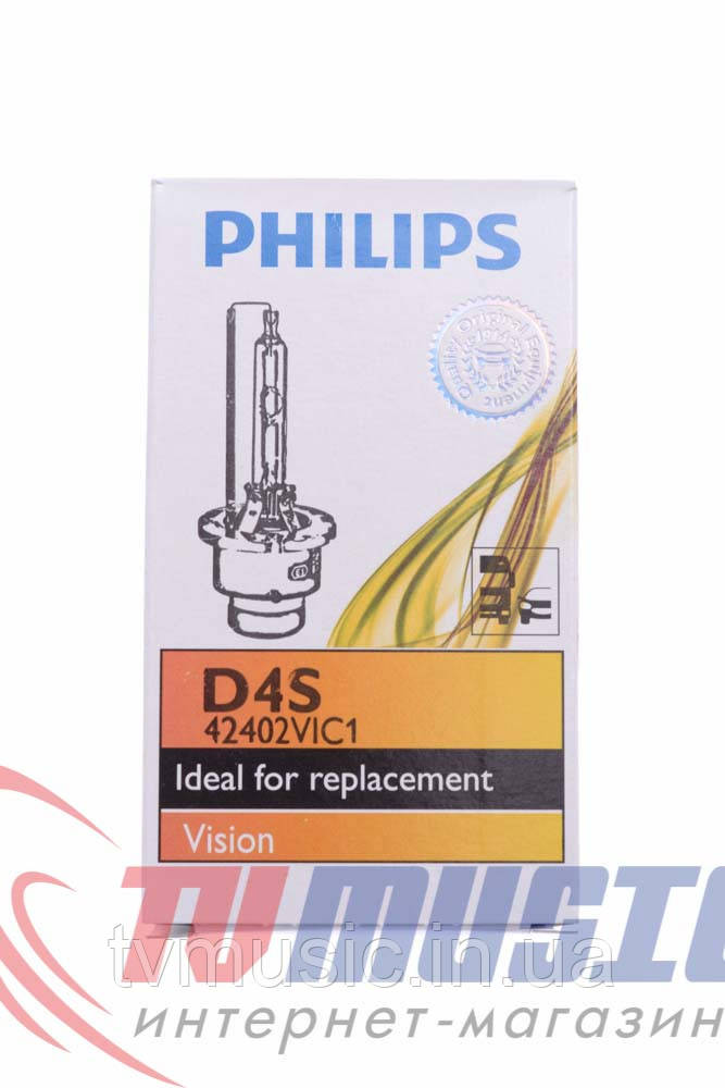 Ксенонова лампа Philips Xenon Vision D4S 42 V 35 W (42402VIC1)