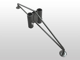 Блок опора для огорож