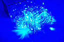 Гірлянда новорічна LED 500 RGB Гирлянда новогодняя прозрачный кабель, фото 6