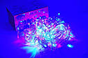 Гірлянда новорічна LED 500 RGB Гирлянда новогодняя прозрачный кабель, фото 2