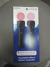 Уцінка Контролер руху PlayStation Move 4.0 (2 шт) (пошкоджена упаковка) новий