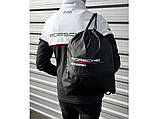 Сумка-рюкзак Porsche Motorsport Pull-bag - Rucksack, Black, артикул WAP0350010LFMS, фото 2